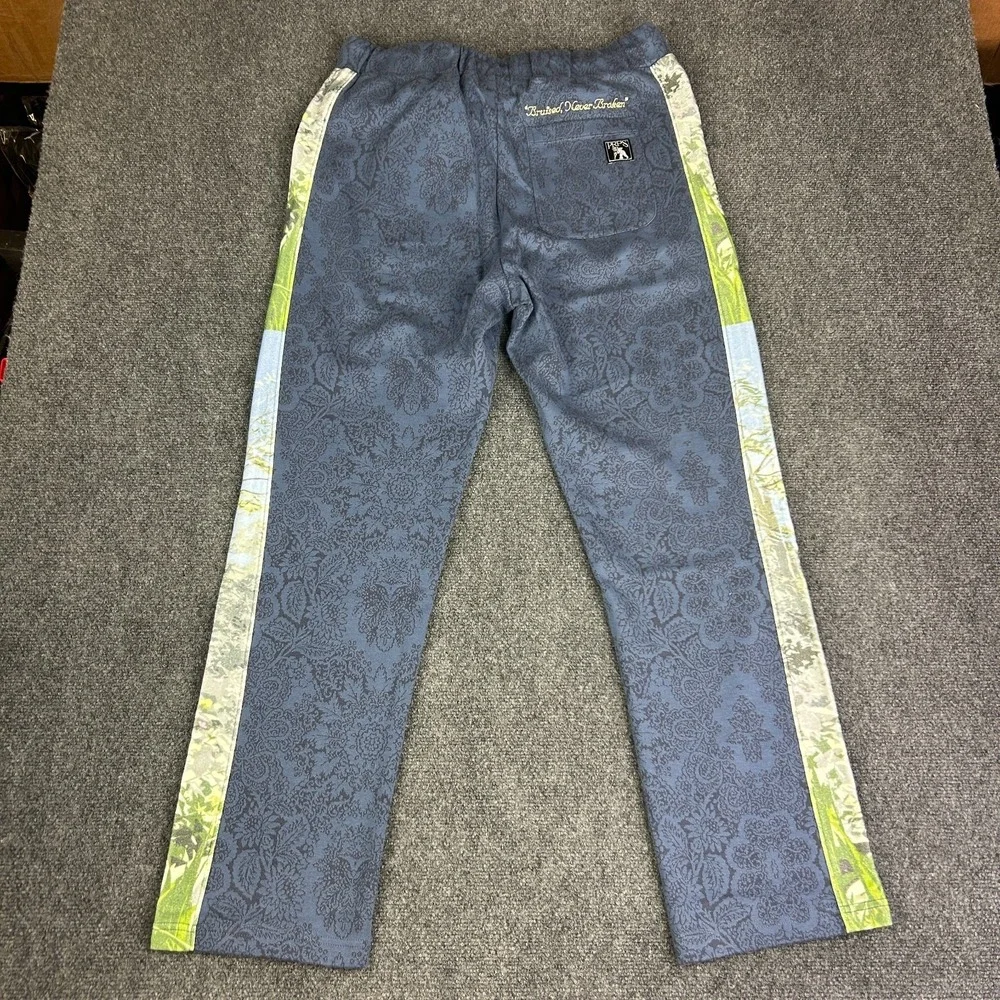 PRPS Bandana Pattern Sun Valley Side Stripes‎ Jogger Pants Mens Size Large NWT